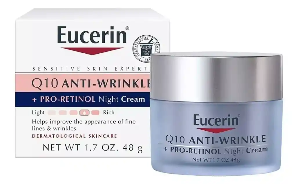 Crema Face Cream Eucerin Q10 Anti Wrinkle Noche