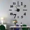 Reloj Pared, 40cm Diseño Pegatina Sticker 3d Fk22b-150
