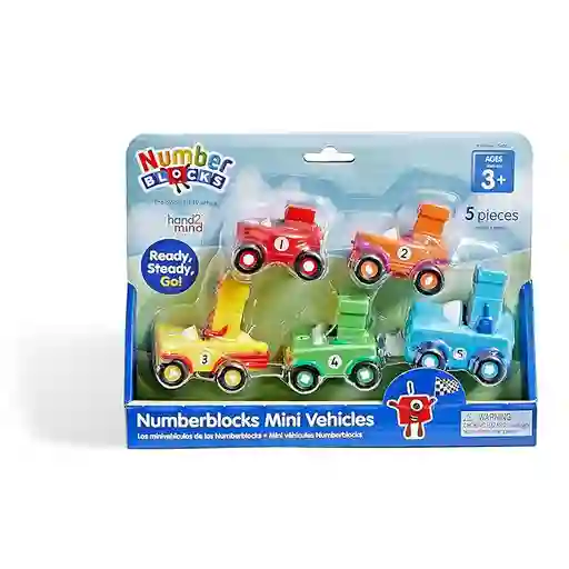 Juego Educativos De Vehículos Miniaturas Numberblocks Niños Agregar A Favoritos