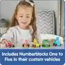 Juego Educativos De Vehículos Miniaturas Numberblocks Niños Agregar A Favoritos