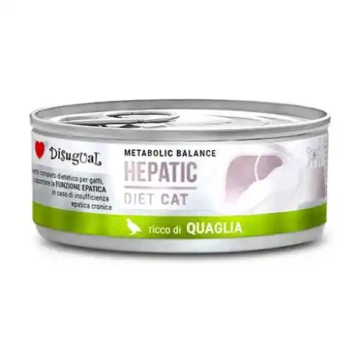 Disugual Cat Hepatic Diet - Codorniz Lata Por 85 Gr