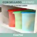 Bolsas Silicona Hermeticas Alimentos Casatua Set X 3