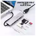 Hub Usb C Adaptador Multipuerto 6 En 1