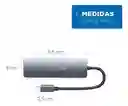 Hub Adaptador Usb C Multipuerto 5 En 1