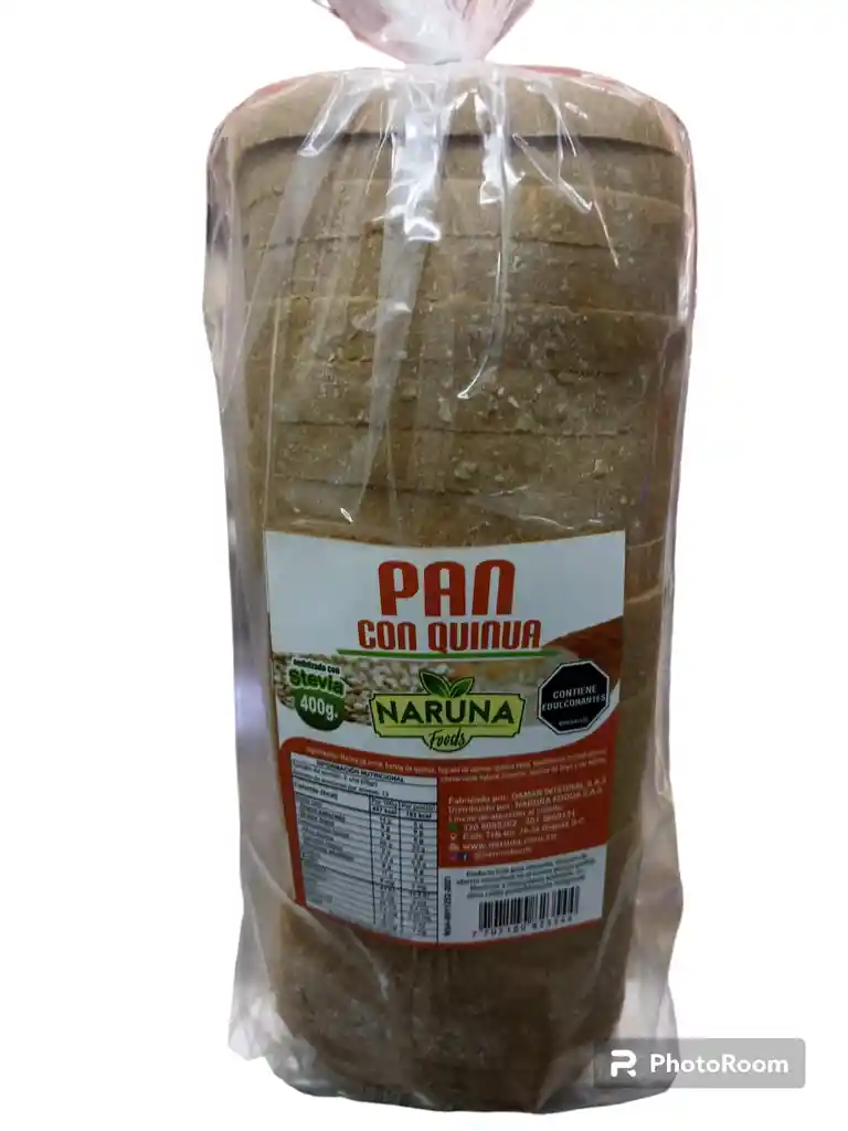 Pan Tajado De Quinua Sin Gluten X 400 Grms