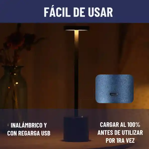 Lámpara Para Mesa Y/o Escritorio Maxwell Led Ajustable