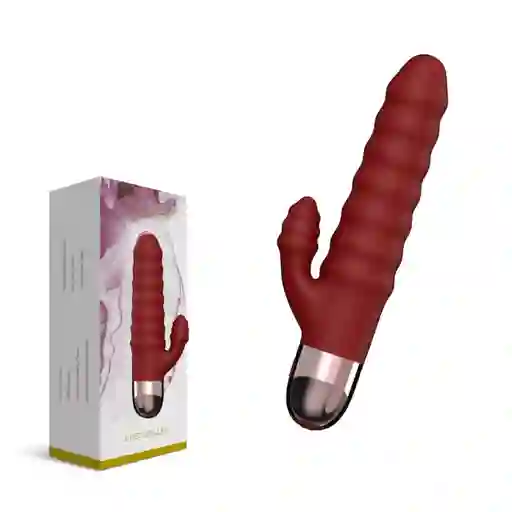 Vibrador Duet Driller Vinotinto