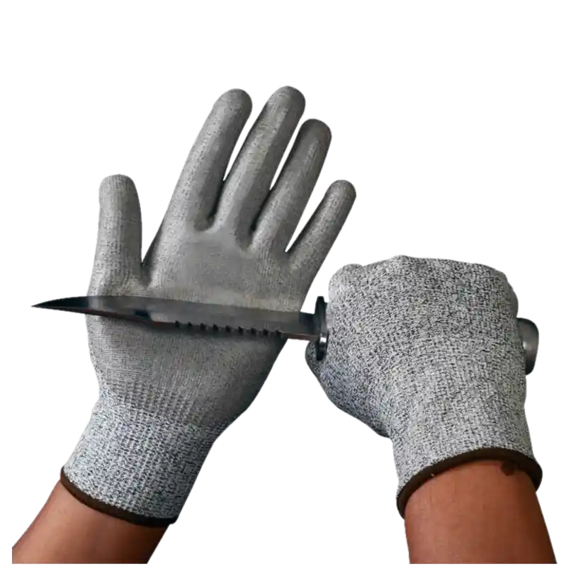 Guante Anticorte Industrial Nivel 5 Para Protección De Manos Talla 8
