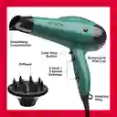 Secador Profesional Revlon Essentials Con Booster Volume 1875v Rvdr5036c