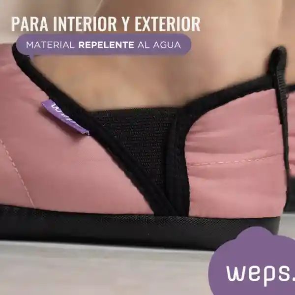 Pantuflas Unisex Weps Antideslizantes - Rosado - Talla 34-35