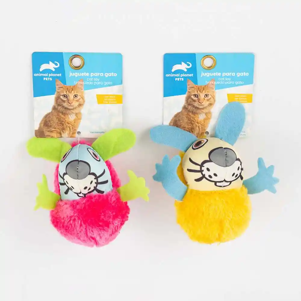 Juguete Gato Animal Planet Raton 12*10 Cm