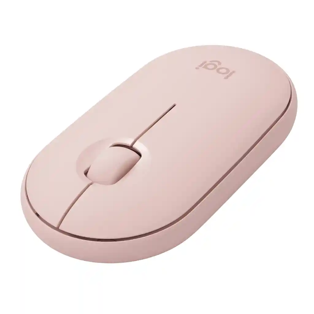 ⭐ Mouse Logitech Pebble M350, Rosado⭐