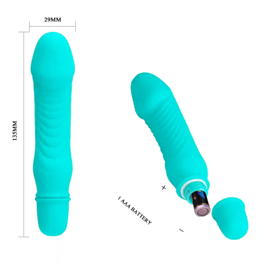 Vibrador Pretty Love Stev Turqueza