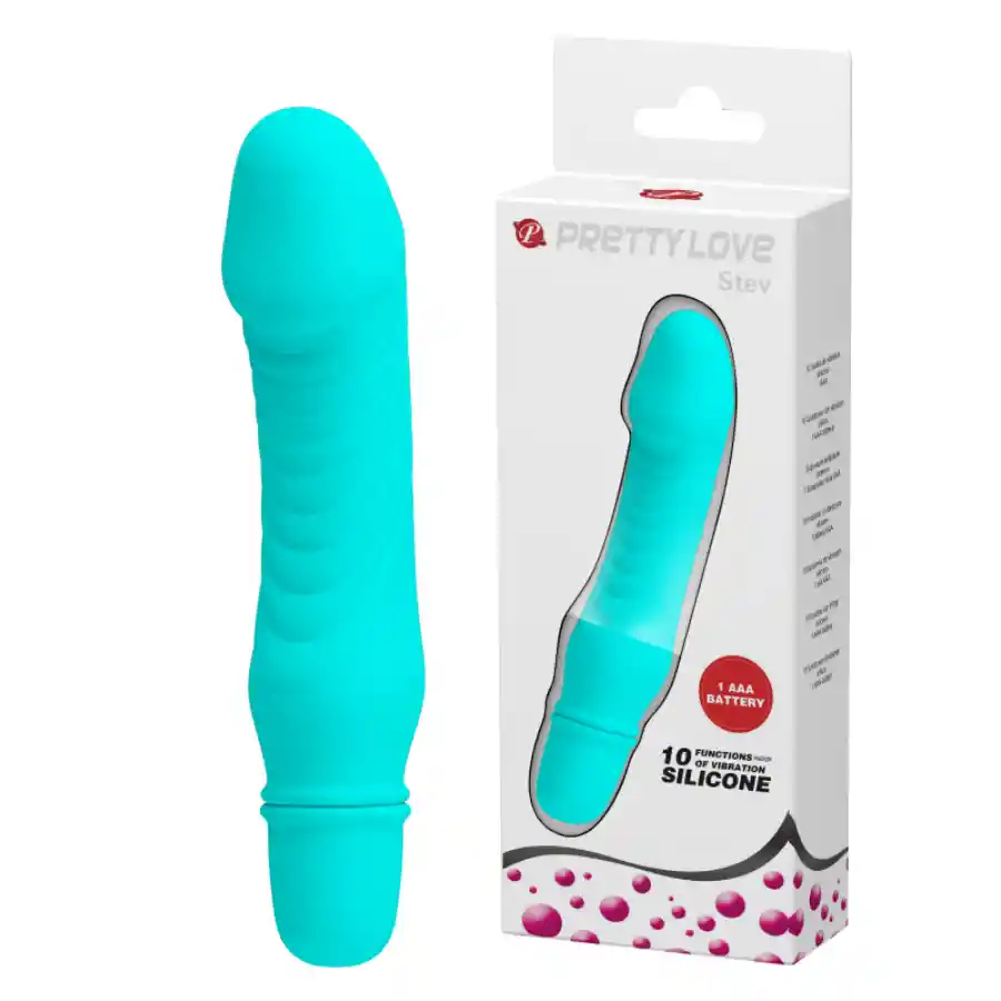 Vibrador Pretty Love Stev Turqueza