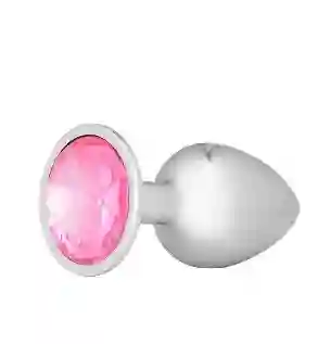 Deep Pink Anal Plug Pequeño