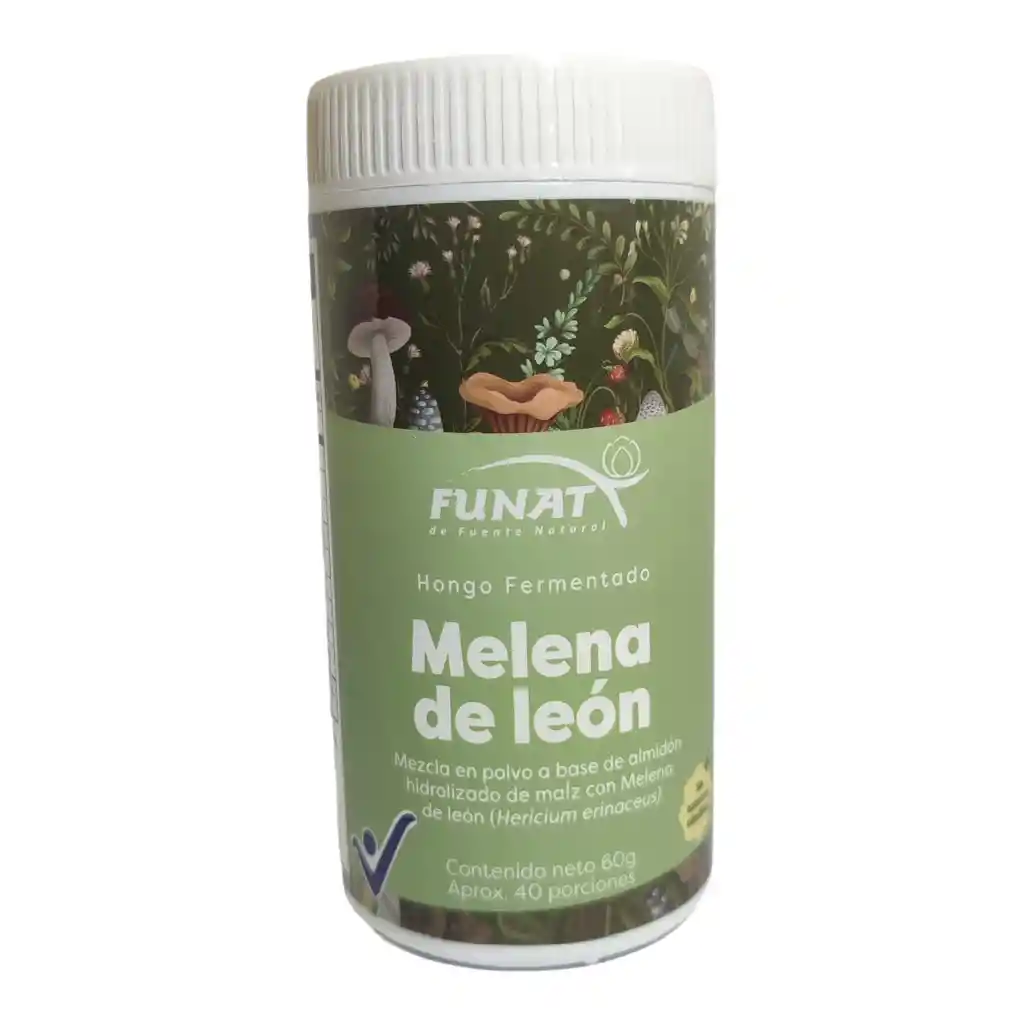 Melena Leon Hongo Polvo X 60g Funat