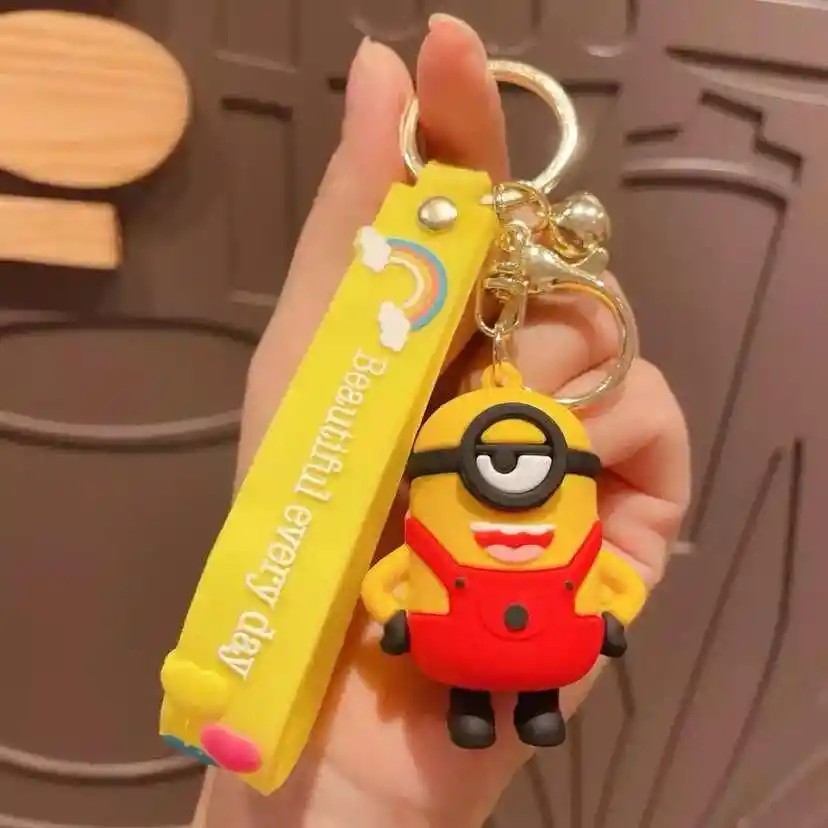 Llavero 3d Minions (rojo)