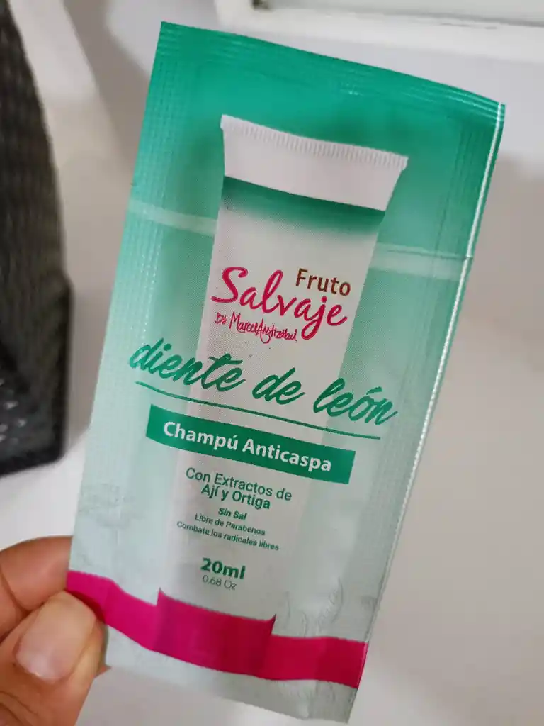 Sachet Champú Diente De León