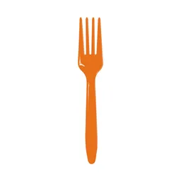 Tenedor Oxo Biodegradable Color Naranja