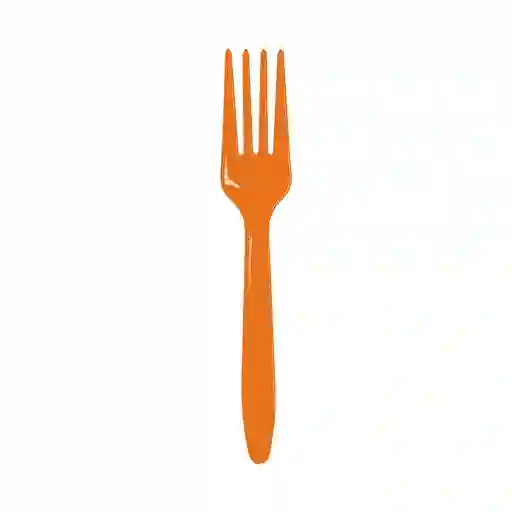 Tenedor Oxo Biodegradable Color Naranja