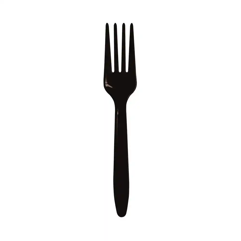 Tenedor Oxo Biodegradable Color Negro