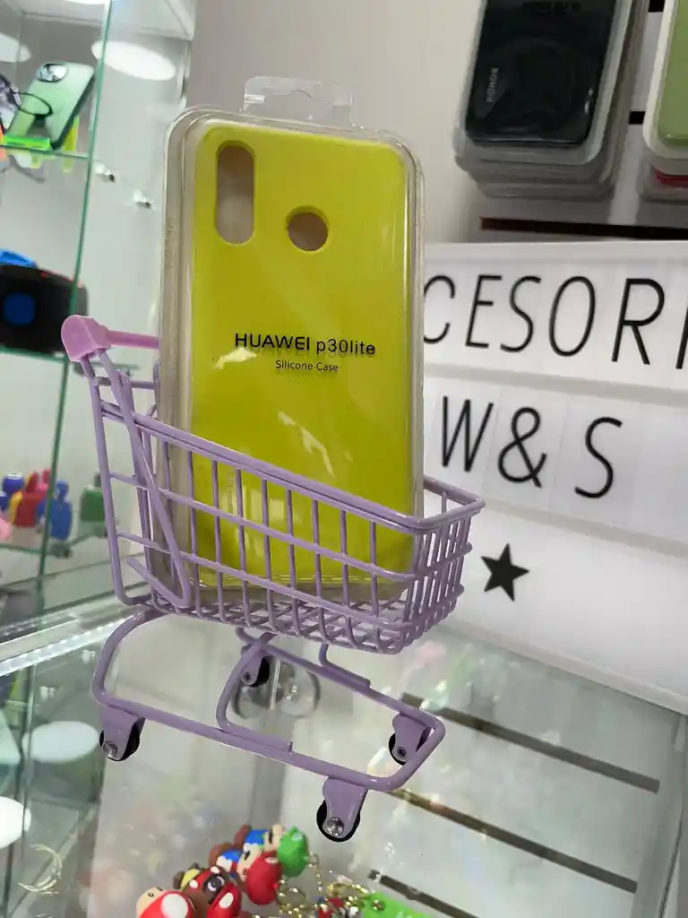 Silicon Case Huawei P30 Lite-amarillo