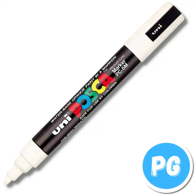 Marcador Posca 2.5mm Blanco