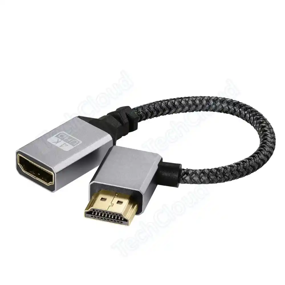 Cable Extensor Adaptador Hdmi 4k Macho A Hembra