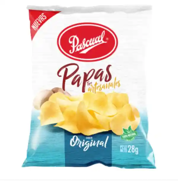 5 Paquetes De Papas Tipo Artesanales Pascual