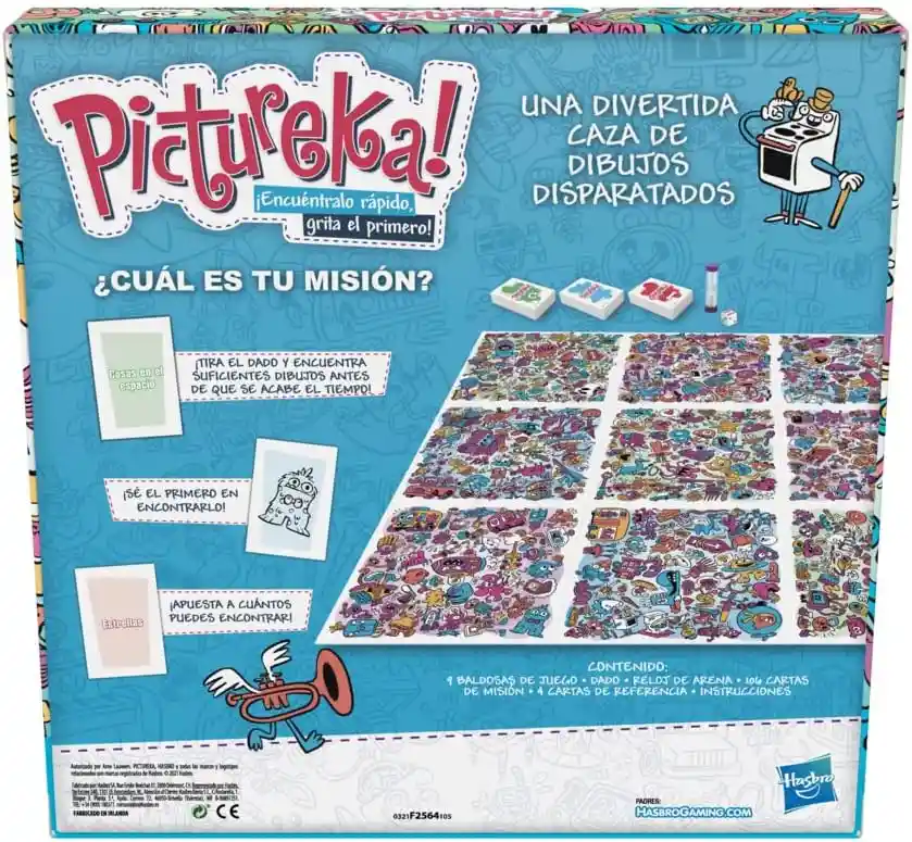 Juego De Mesa Pictureka Clásico Para La Familia