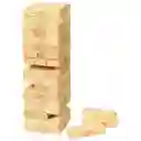 Juego De Mesa Jenga Clásico De Madera Para La Familia