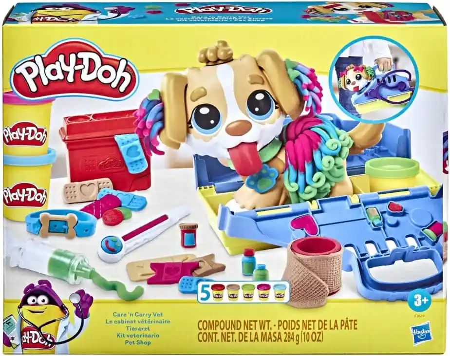 Juguete Divertido Veterinario Play-doh Para Niños