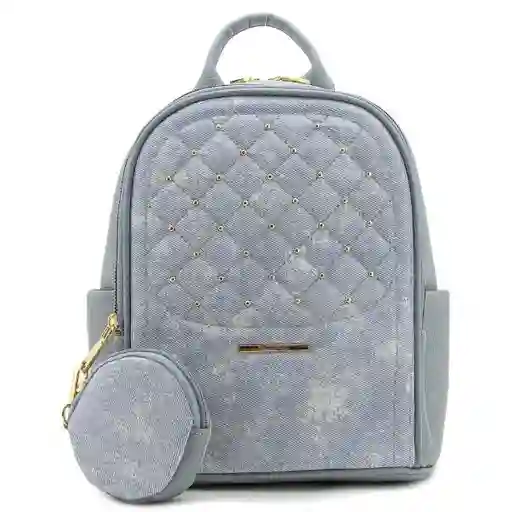 Morral Efecto Jean Con Taches Circulares