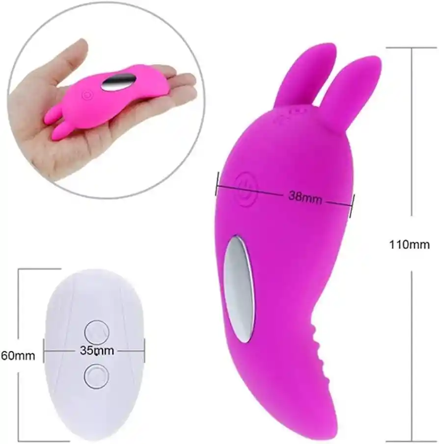 Vibrador Panty Doble Estimulación Interactivo Discreto