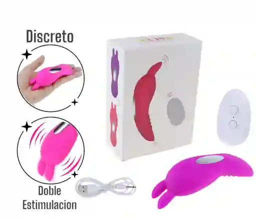 Vibrador Panty Doble Estimulación Interactivo Discreto