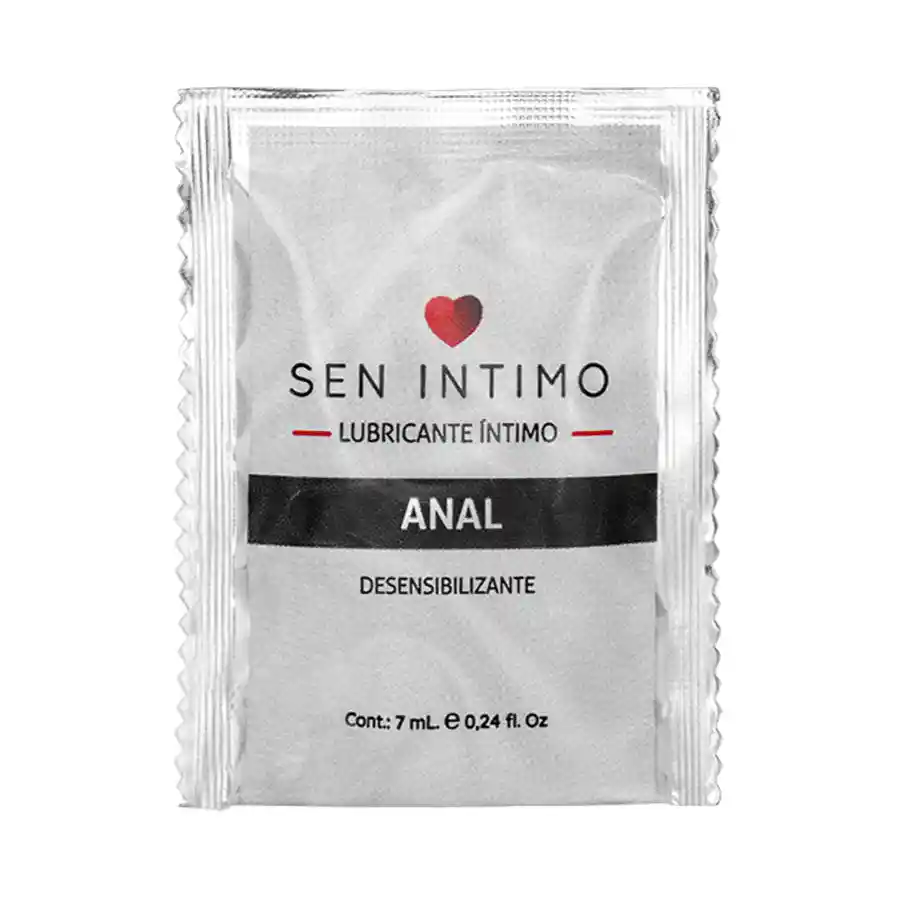 Lubricante Anal Desensibilzante Sachet 7 Ml Sen Intimo