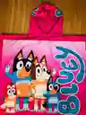 Toalla Bluey Rosada