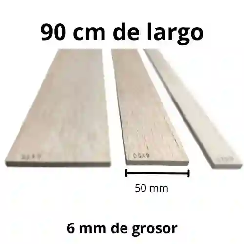 Tablas De Balso - 6 X 50 Mm