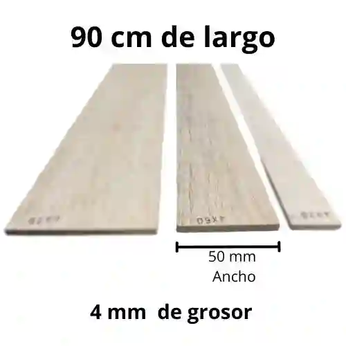 Tablas De Balso - 4 X 50 Mm