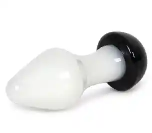 Plug Anal Ivory Vidrio