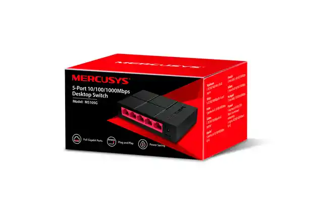 Mercusys Switch 5 Puertos Ms105