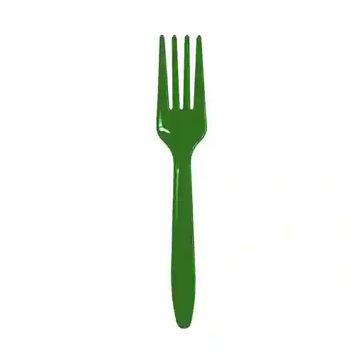 Tenedor Oxo Biodegradable Color Verde Selva