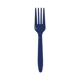 Tenedor Oxo Biodegradable Color Azul Naval