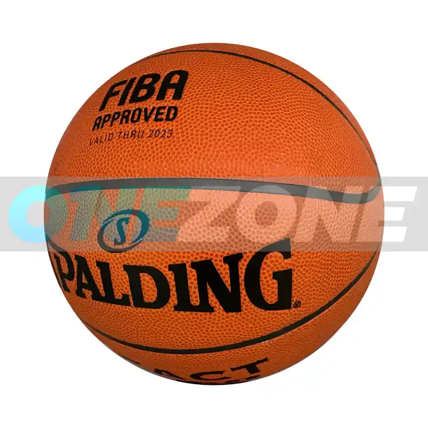 Balón Baloncesto Spalding Profesional React Fiba Tf 250 #7/ Naranja