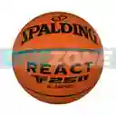 Balón Baloncesto Spalding Profesional React Fiba Tf 250 #7/ Naranja