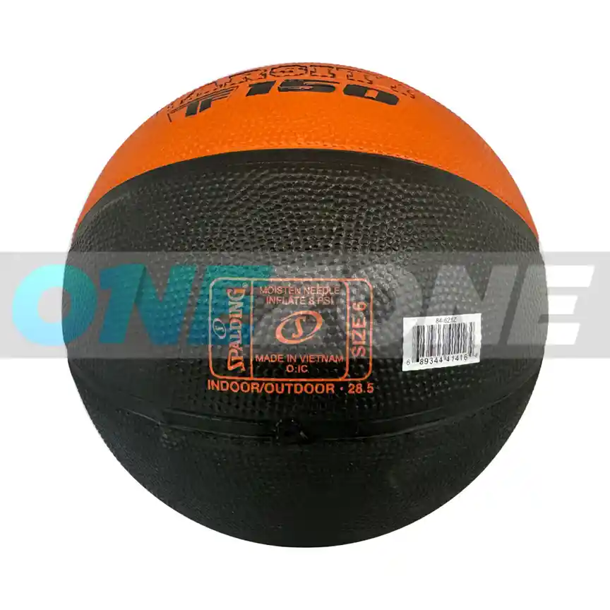 Balón Baloncesto Spalding Comp Varsity Fiba Tf 150 #6/ Negro-naranja