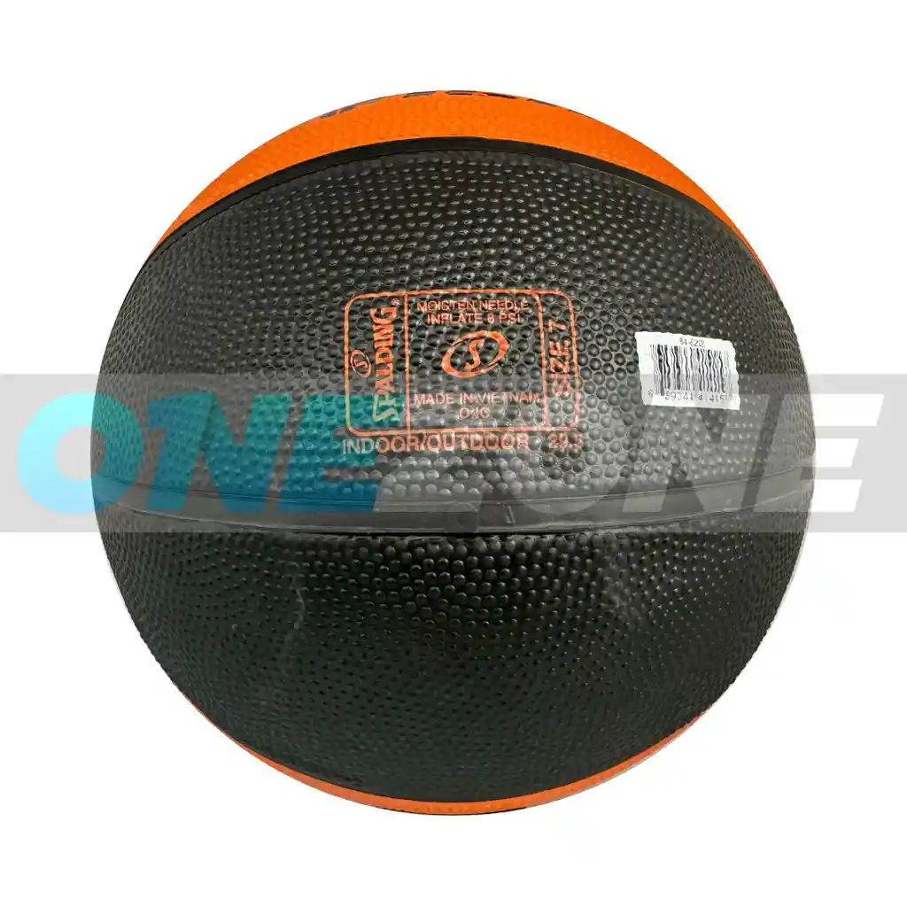 Balón Baloncesto Spalding Comp Varsity Fiba Tf 150 #7/ Negro-naranja