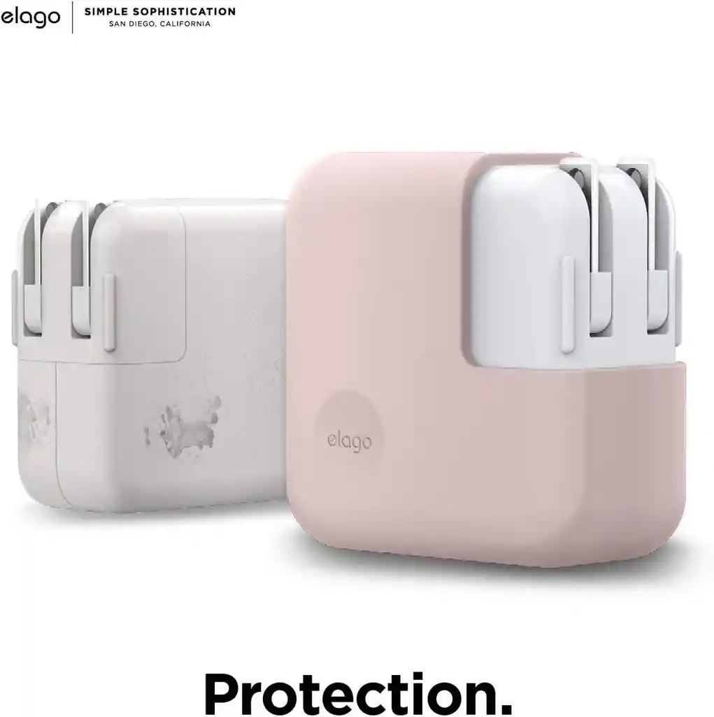 Estuche Protector Cargador De Macbook Air A1932, A2179 Rosado