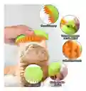 Cepillo De Vapor 3en1 Masajeador Para Mascotas Perros Y Gatos Color Verde Lima