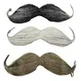 Bigotes Para Disfraz X3 Unidades